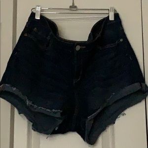 frayed shorts